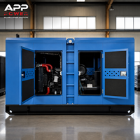 Generator diesel senyap rendah kebisingan 200kva 160kw harga jual pabrik generator diesel