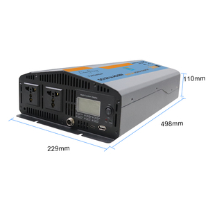 1000 vatios 2000 vatios 3000 vatios 4000 vatios 5000 vatios 6000 vatios CC 12V 24V 48V a Ac 220V frecuencia de onda sinusoidal pura energía Solar Inve - Product Image 4