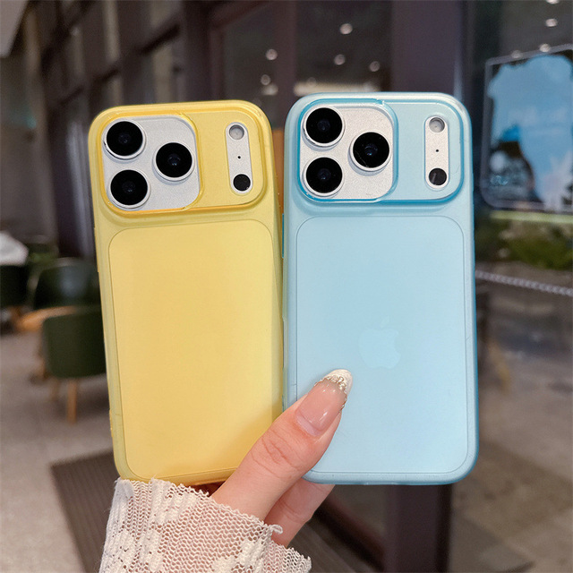 Wholesale Ultra-thin PC 0.8mm Transparent Anti Drop Colorful Phone case Suitable for iPhone 17 Pro Max Air 16 15 14 Series