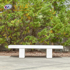 Nuevos Materiales de Construcción de Piedra UHPC, Banco de Jardín XMS006, Banco de Hormigón de Alto Rendimiento para Parques y Espacios Exteriores - Product Image 3