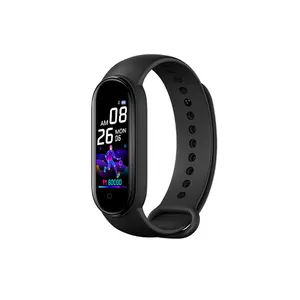 M5 Armband Smart Armband Smart Watch Sport Fitness Tracker Herzfrequenz messer Digitaluhr Für Android IOS Kinder Armbanduhr