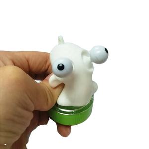 Sacapuntas de Plástico con Forma de Ojos Saltones de Fantasma, Sacapuntas de Lápiz de PVC con Forma de Animal en 3D - Product Image 3