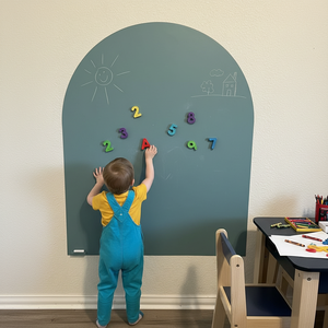 Lavagna Magnetica 24"x40" in Feltro, Sicura per Pareti, Facile da Pulire, per Casa, Ufficio, Stanza dei Bambini - Product Image 1