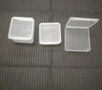 Mini boîte de rangement de produit d'emballage avec couvercle pour petits composants boîtes de rangement et bacs en plastique personnalisés