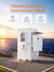 โรงงานผลิตแผงโซลาร์เซลล์ แบตเตอรี่พลังงานแสงอาทิตย์ 20kW 30kW 60kW 50kwh แบตเตอรี่ C I Energy 51.2v Lifepo4 100kwh 108kwh 120kwh แบตเตอรี่ลิเธียม - Product Image 1