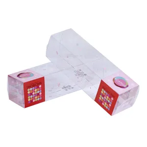 Embalagem de bolo de plástico de estampagem impressa, alta qualidade, pet pvc pp, caixa de embalagem