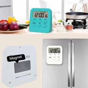 <strong>Large</strong> <strong>LCD</strong> <strong>Digital</strong> Kitchen <strong>Timer</strong> Alarm <strong>Clock</strong> 24-Hour Memory Multi-Mode <strong>Function</strong> Modern Design Magnetic Stand Cooking Plastic - Product Image 5