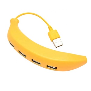 Creative Gifts 4-Port USB 2.0 <strong>Mini</strong> Hub with 15cm Cable ABS Material Plug &amp; Play Compatible with Windows/Linux/<strong>Mac</strong> in Stock - Product Image 1
