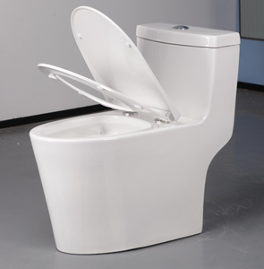 Inodoro de una pieza de diseño moderno al por mayor de fábrica <span class=keywords><strong>Bolina</strong></span>, certificado CUPC americano, artículos sanitarios estándar - Product Image 2