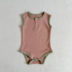 Gilet sans manches <span class=keywords><strong>Hagi</strong></span> en pur coton pour nouveau-né, style nordique, très vendu, pour l'été, couleur unie - Product Image 4