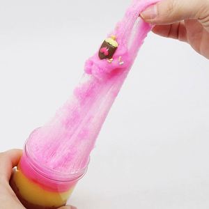 Pâte à modeler DIY écologique 2019, très populaire, en argile plastique, effet soie, slime coloré changeant de couleur, matière douce unisexe - Product Image 5