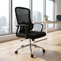 Chaise de bureau à dossier haut avec support lombaire pour usage domestique, inclinable et réglable en grande liberté, chaise d'ordinateur
