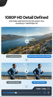 Gafas Inteligentes con IA y Cámara de 2MP, Traducción por IA, Grabación de Video, Gafas de Sol Inteligentes 2026