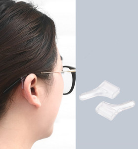 Crochets d'<span class=keywords><strong>oreille</strong></span> antidérapants transparents pour lunettes de soleil, lunettes de vue et lunettes - Product Image 2