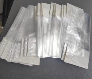 Sacs en polypropylène BOPP à fond carré et à soufflet transparents personnalisés, ouverture supérieure, emballage plastique pour biscuits, pain fait maison - Product Image 5