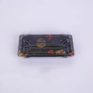 Cajas para <span class=keywords><strong>Sushi</strong></span> de Cartón, Caja de Papel para Hamburguesas, Desechable, de Grado Alimenticio, con Ventana, Fabricante de Kraft, Embalaje para Entrega - Product Image 2