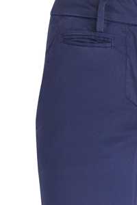 กางเกงผ้าฝ้ายสีฟ้า DONDUP มีซิปและกระดุมปิดของนักออกแบบ - Product Image 3