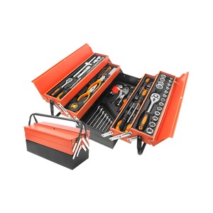 Jeu de clés à cliquet en acier OEM 85 pièces, outils mécaniques manuels, clés à douilles, ensembles d'outils pour mécaniciens automobiles - Product Image 3