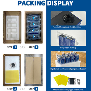 Pin Lithium Ion LiFePO4 hình lăng trụ, loại A, dung lượng 280Ah, 314Ah, 340Ah, 560Ah, 280Ah, dùng cho lưu trữ năng lượng gia đình và nguồn dự phòng - Product Image 4