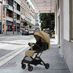 Cochecito de bebé estándar europeo 2 en 1, cochecito de bebé barato de buena calidad, cochecito de bebé de lujo caqui caliente a la venta - Product Image 1