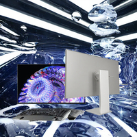 Moniteur de jeu LCD Kuycon 27 pouces en alliage d'aluminium avec écran IPS, résolution 4K, fréquence de rafraîchissement de 144 MHz, neuf pour PC de bureau