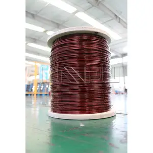 Kawat Berenamel Tembaga. 34 Gauge 47 AWG Mesin Kabel Tembaga Putar untuk Harga Dijual Per KG