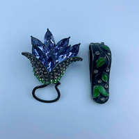 Boucles en alliage de zinc sans nickel de qualité supérieure, personnalisées pour ceintures réglables, sacs et chaussures, sangles décoratives, fleurs