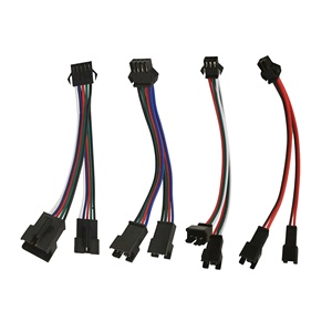 Kabel Adaptor Terminal Pengunci Ganda SM2.54mm 2 hingga 6 Pin Male Female Kabel Listrik Sambungan Perangkat Elektronik - Product Image 1