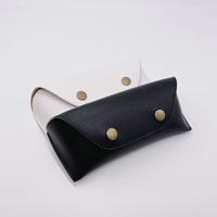 Étui à lunettes de luxe avec logo personnalisé pour femmes étui à lunettes en PU à quantité minimale de commande bas étui à lunettes à la mode