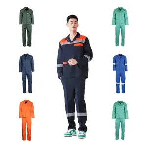 Professional Stylish Mechanic Uniforms Technician Electrician Working Wear Shirts and Pants