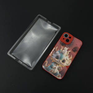 Plateau d'emballage blister transparent de forme personnalisée plateau en <span class=keywords><strong>plastique</strong></span> de luxe à insérer pour étui de téléphone portable - Product Image 1