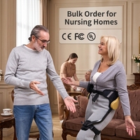 Exosquelette en fibre de carbone ultra-léger rechargeable et étanche de 2,0 kg pour personnes âgées, anti-chute et anti-brûlure, aide à la marche robotisée IA