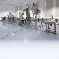 Machine de remplissage à vis sans fin pour poudre de farine de maïs 1kg, doseuse de toner et de talc, distributeur de poudre, ligne de remplissage de poudre pour bouteilles d'épices