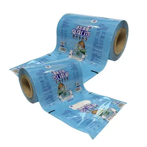 Rollo de película laminada para embalaje personalizado de Alimentos/rollo de película de plástico impreso personalizado/película de papel de aluminio para embalaje de alimentos