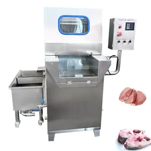 전문 고품질 돼지 고기 매리 네이드 인젝터 처리 상업용 소금 소금물 주입 기계