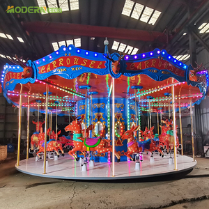 Manège à <span class=keywords><strong>thème</strong></span> animalier pour enfants, 24 places, attractions de <span class=keywords><strong>fête</strong></span> <span class=keywords><strong>foraine</strong></span>, manèges de carnaval - Product Image 2
