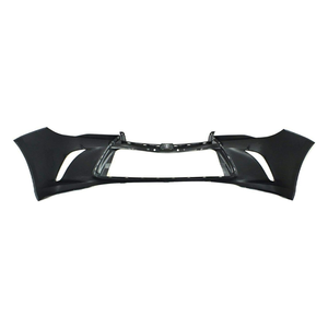 Cache de pare-chocs avant pour <span class=keywords><strong>Toyota</strong></span> Camry LE SE XLE XSE Hybride 2015 2016 2017 avec trous pour feux antibrouillard sans capteurs, apprêté TO1000409 5211907912 - Product Image 6