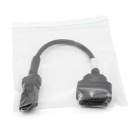 Cable de Diagnóstico OBD2 de 4 Pines a 16 Pines, 12V 24V Universal para Autos y Camiones, Lector de Códigos