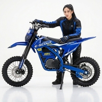 Moto tout-terrain électrique 48V 1500W à vitesse réglable pour adolescents et jeunes