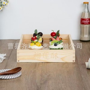 Rectangular Wooden Serving <b>Tray</b> Commercial Restaurant Grade Nordic Style Bread <b>Tea</b> <b>Tray</b> - Product Image 3