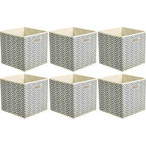 <b>Collapsible</b> Fabric Cube <b>Storage</b> <b>Boxes</b> <b>Storage</b> Cube with Handle - Product Image 1