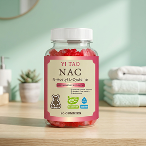 Gomitas Orales de NAC OEM/ODM, Suplementos de NAC, Aptas para Adultos y Niños, Beneficiosas para la Salud Inmunológica, del Hígado y Pulmonar - Product Image 1
