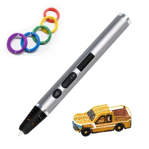 도매 안전 어린이 선물 스테인레스 스틸 금속 하우징 1.75mm 필라멘트 DIY 장난감 낙서 펜 3D 드로잉 인쇄 펜