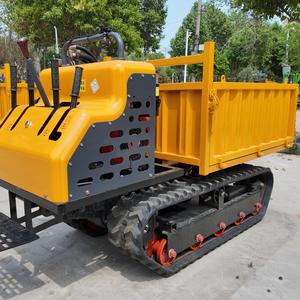 Camion benne sur chenilles de 3 tonnes avec chenilles en caoutchouc pour le transport en ingénierie, l'agriculture, la montagne et la manutention de matériaux lourds - Product Image 4
