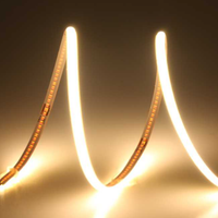 Bande lumineuse LED COB étanche IP68, haute densité, 480 LED, haute efficacité, 24V, blanc naturel 4000K, largeur 10mm, pour piscine, Ra90
