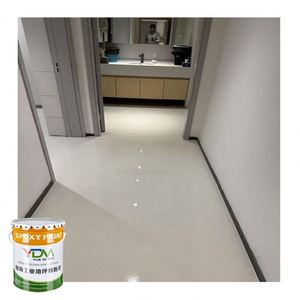 High Quality Eco-friendly Waterproof Slip Resistant Epoxy Resin Color Sand Self-Leveling <b>Floor</b> Coating <b>Brush</b> Factory Garage - Product Image 3