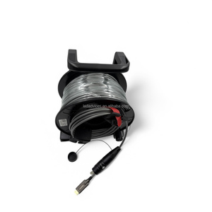 Câble Fibre Optique Tactique Blindé HDMI 2.1K-LOCK AOC 48 Gbit/s 8K60 4K120 HDR pour Mur LED Extérieur, Scène, Location et Diffusion - Product Image 5