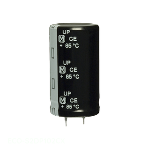 Condensateur ECO-S2DP102CX à montage traversant, en aluminium, 1000 µF, 20 %, 200 V, SNAP TH, 1000 µF - Distributeur agréé - Product Image 1