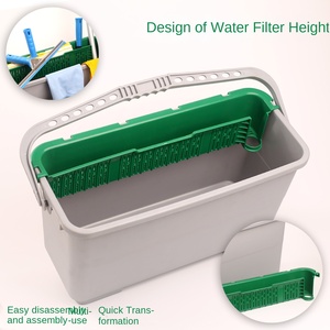 <span class=keywords><strong>Seau</strong></span> de nettoyage en plastique portable de grande capacité épaissi, panier de rangement pour outils, nettoyage <span class=keywords><strong>professionnel</strong></span> à grande échelle, <span class=keywords><strong>lavage</strong></span> de voiture, rangement - Product Image 3