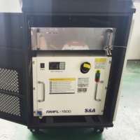 Machine de nettoyage au laser à fibre continue 1000w 1500w 2000w, rayon laser métallique Raycus Jpt, éliminateur de rouille